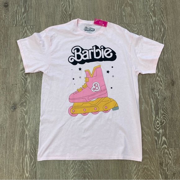 Mattel Tops - Mattel Barbie Light Pink Women's T-Shirt